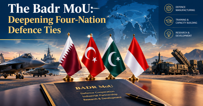 The Badr MoU: Deepening Four-Nation Defence Ties